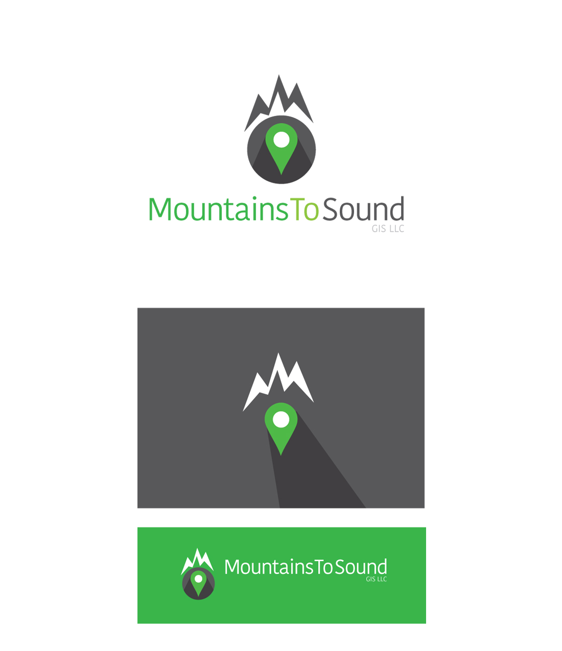Logo Design by CanDoDesign for Mountains to Sound GIS, LLC | Design #6628659