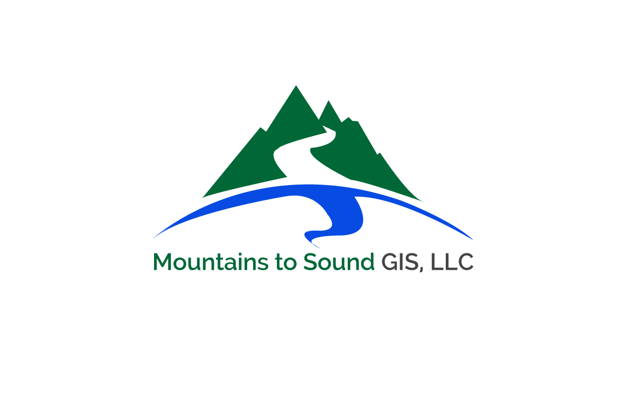 Logo Design by ahmed555 for Mountains to Sound GIS, LLC | Design #6628073