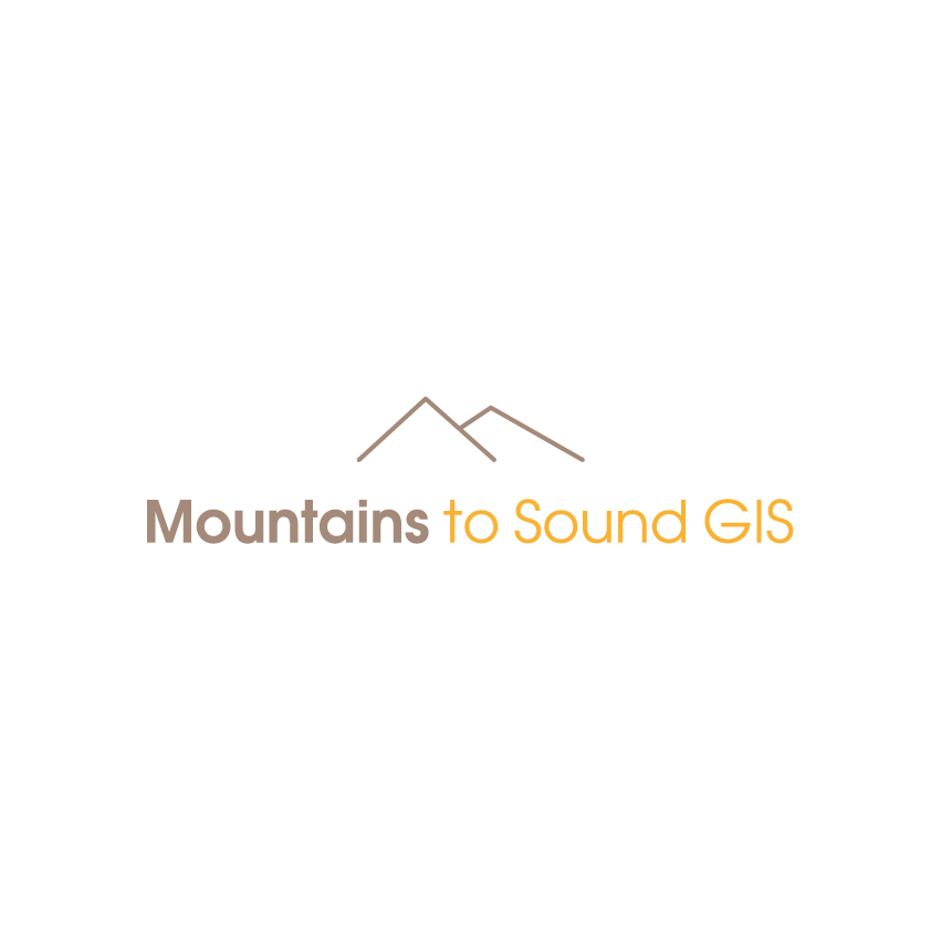 Logo Design by dii for Mountains to Sound GIS, LLC | Design #6645760