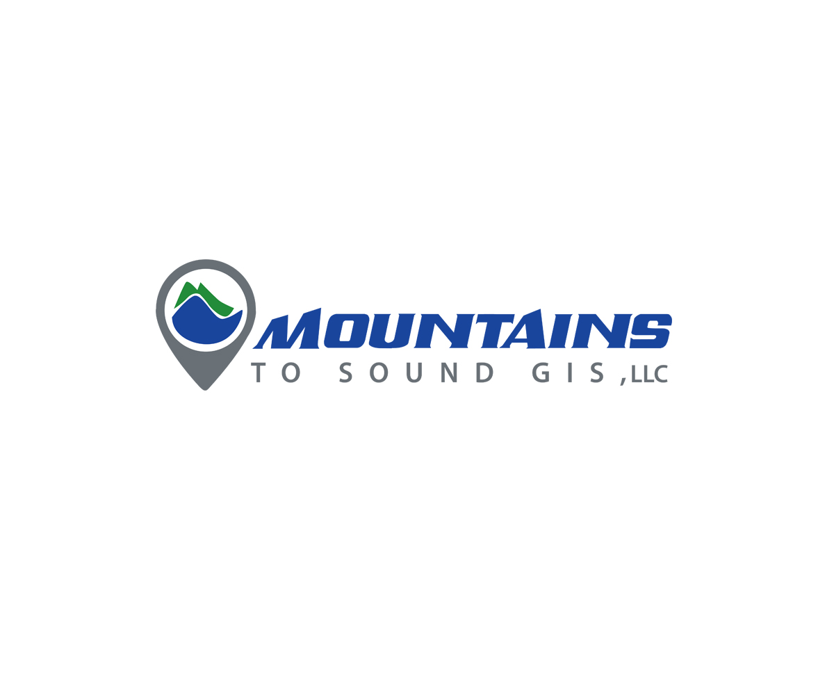 Logo Design by Gayan for Mountains to Sound GIS, LLC | Design #6628719