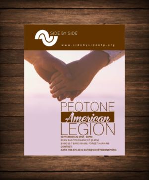 Flyer Design by creativeride for Side by Side, NFP II | Design: #6827539