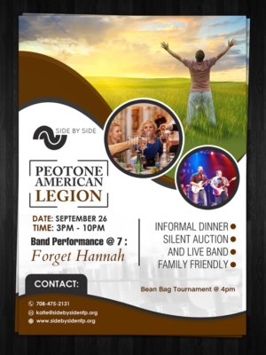 Design de Flyer par debdesign pour Side by Side, NFP II | Design #6768525
