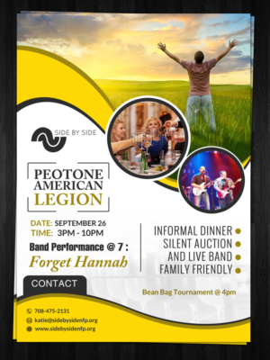 Flyer Design by debdesign for Side by Side, NFP II | Design: #6773992