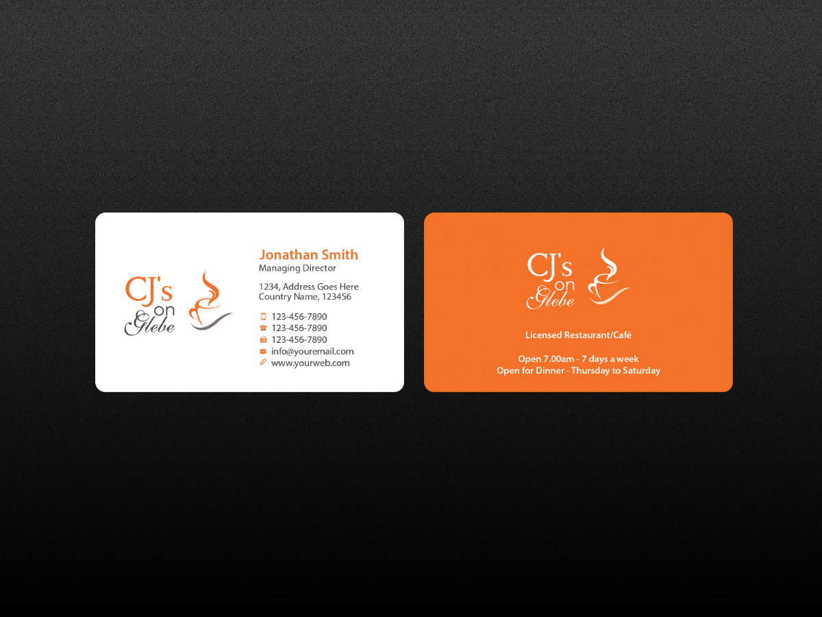 Business Card Design by Creations Box 2015 for this project | Design #6603953