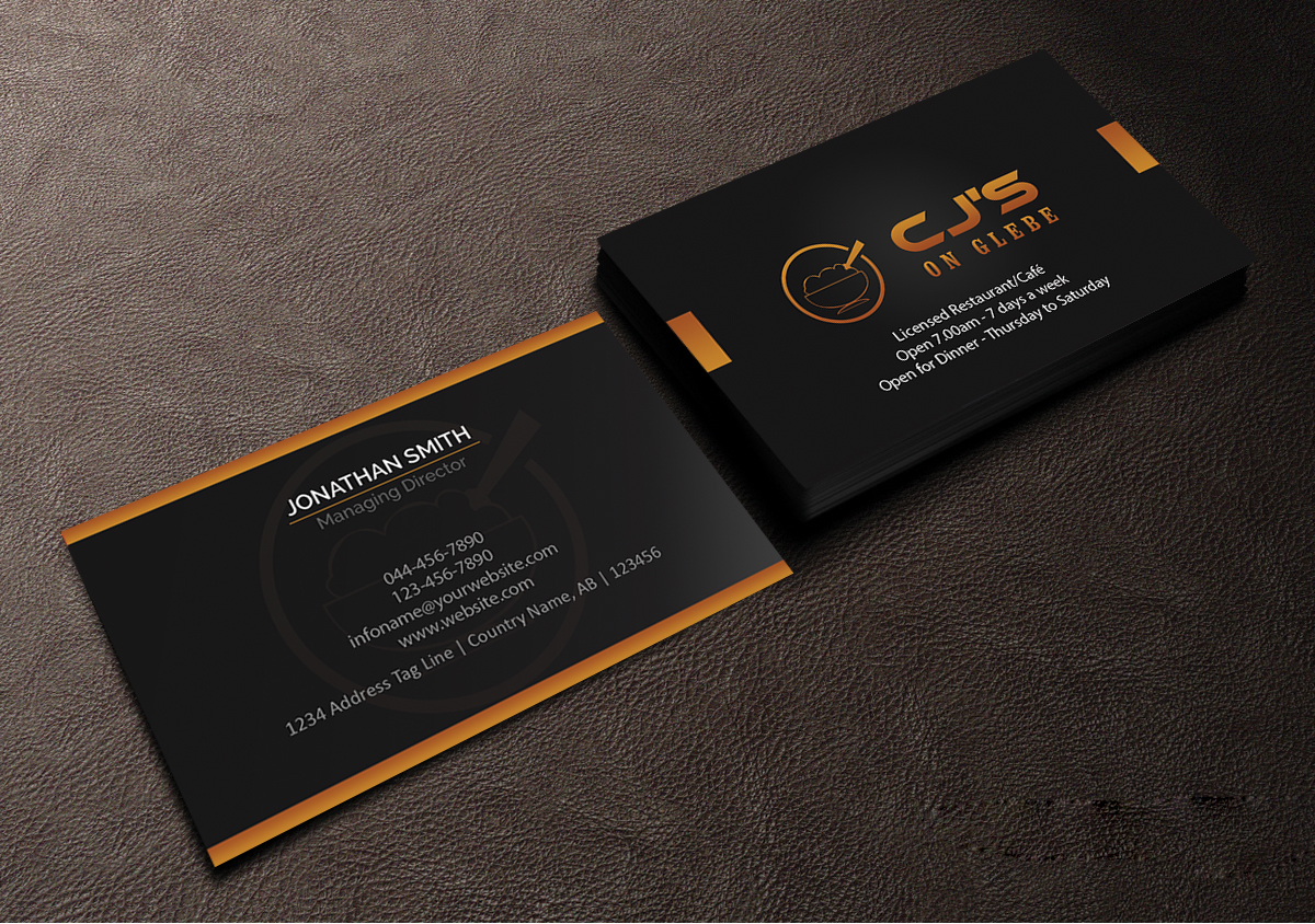 Business Card Design by Creations Box 2015 for this project | Design #6603964