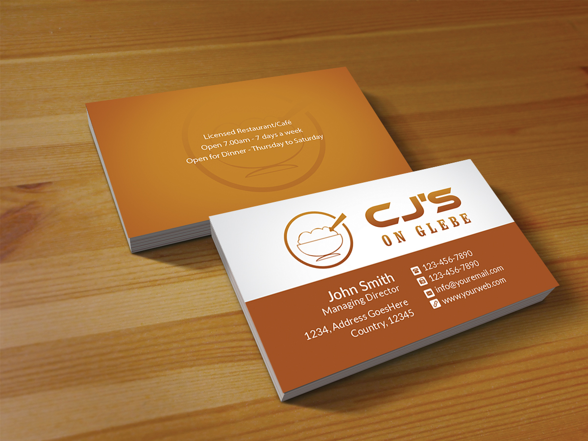 Business Card Design by Creations Box 2015 for this project | Design #6603969