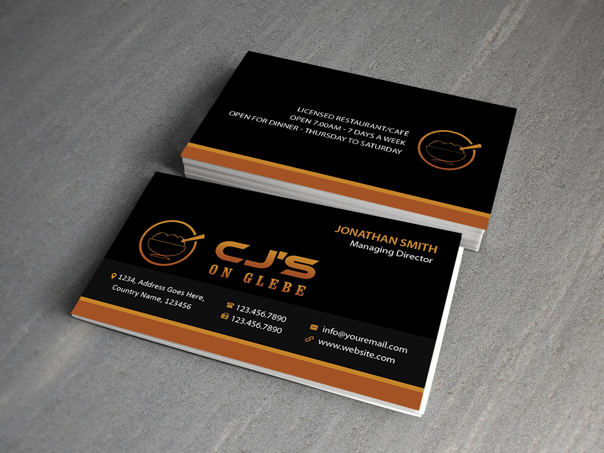 Business Card Design by Creations Box 2015 for this project | Design #6603975