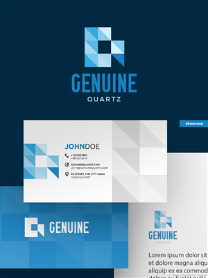 Logo Design by Creathrive for Genuine Quartz | Design: #6601391