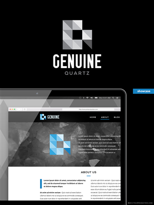 Logo Design by Creathrive for Genuine Quartz | Design: #6601395