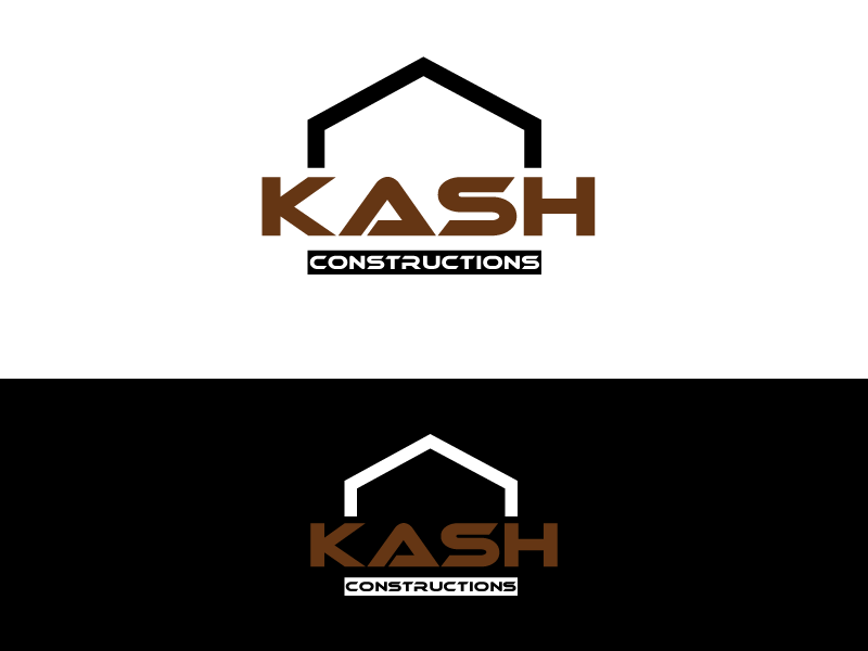 Logo Design by H4R5Z for KASH CONSTRUCTIONS | Design #6601875