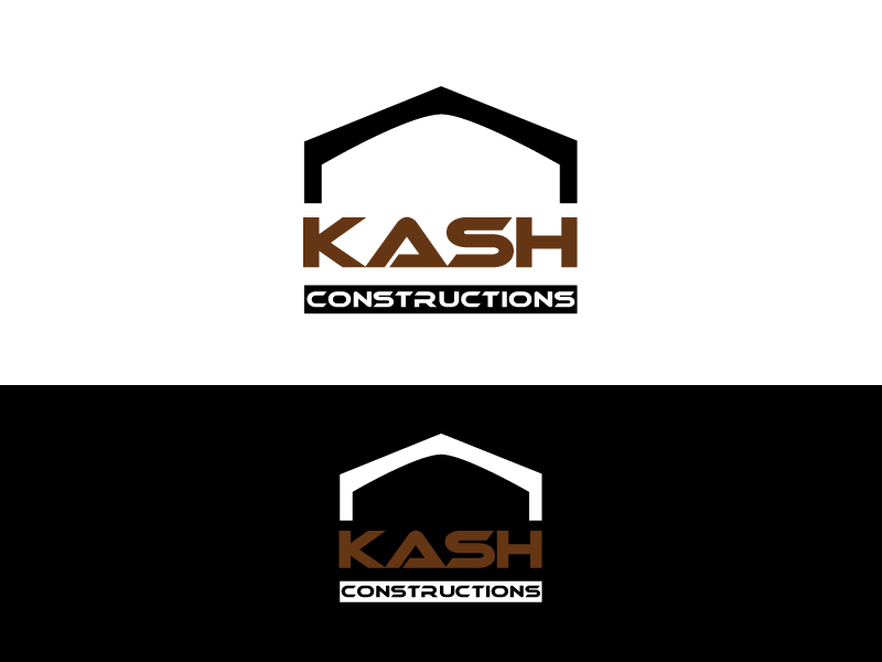 Logo Design by H4R5Z for KASH CONSTRUCTIONS | Design #6601881