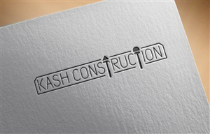 Logo Design by Faiz Hafizuddin for KASH CONSTRUCTIONS | Design #6643833
