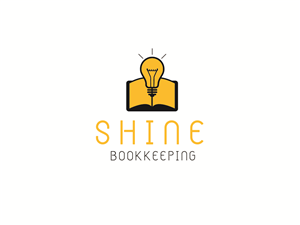 Logo Design by Gr-Design for Shine Bookkeeping | Design: #6590985
