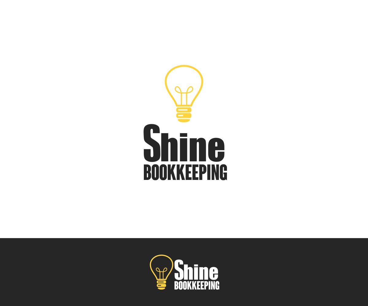 Logo-Design von QuattroCreative für Shine Bookkeeping | Design #6594571