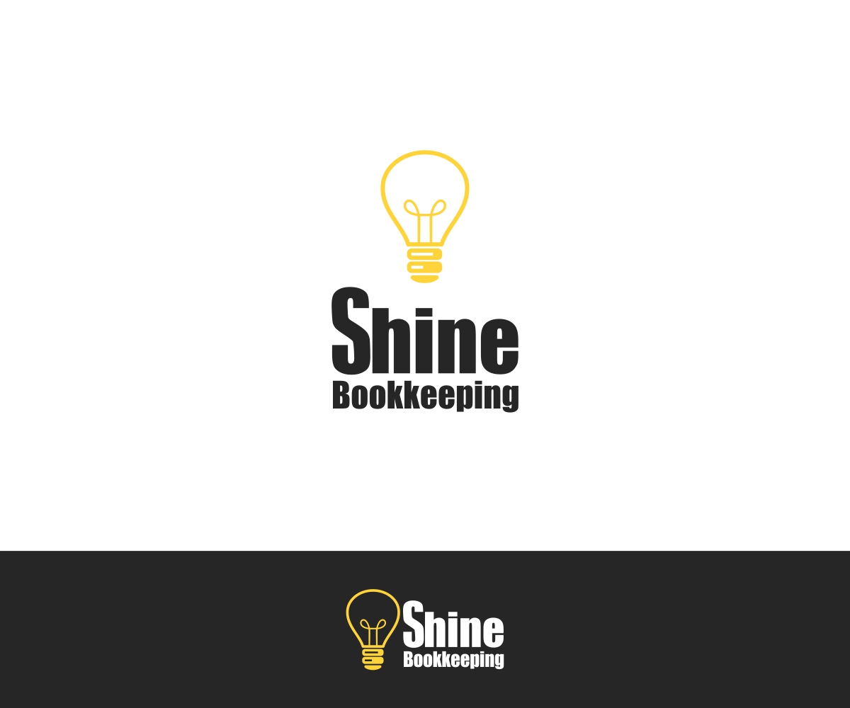 Logo-Design von QuattroCreative für Shine Bookkeeping | Design #6594574