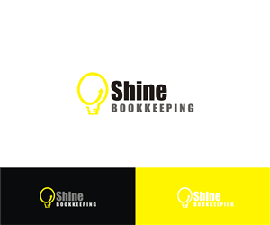 Logo Design by T I K H E - L M W for Shine Bookkeeping | Design: #6594555