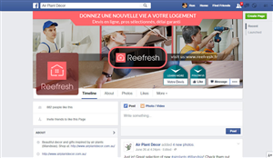 Facebook Design by rdesign12 for Reefresh | Design: #6615886