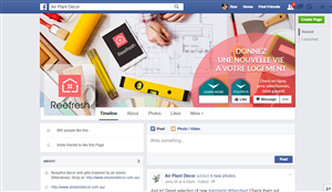 Facebook Design by rdesign12 for Reefresh | Design: #6622367