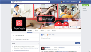 Facebook Design by rdesign12 for Reefresh | Design: #6636173