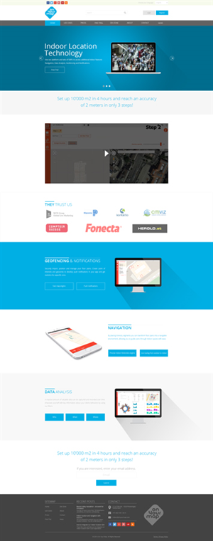 Web Design par Nightmist pour OnYourMap SA | Design #6615102