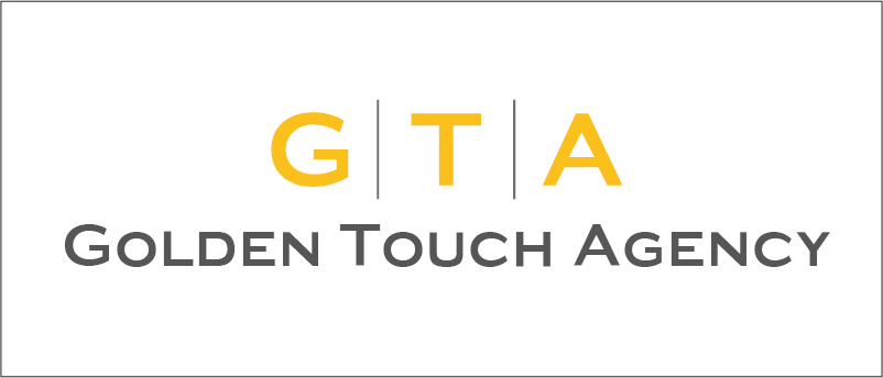 Logo Design by judigraphix for Golden Touch Agency  | Design #6622878