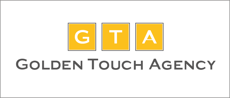 Logo Design by judigraphix for Golden Touch Agency  | Design #6622879