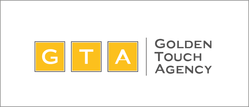 Logo Design by judigraphix for Golden Touch Agency  | Design #6622880
