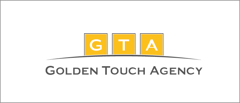 Logo Design by judigraphix for Golden Touch Agency  | Design #6622883