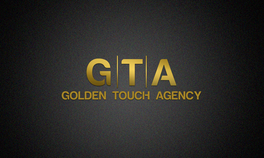Logo Design by coolbizzsolution2014 for Golden Touch Agency  | Design #6595606