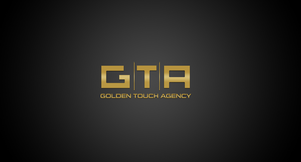 Logo Design by coolbizzsolution2014 for Golden Touch Agency  | Design #6605490