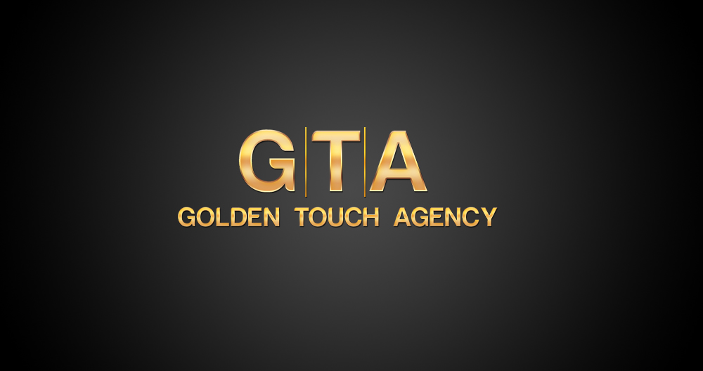 Logo Design by coolbizzsolution2014 for Golden Touch Agency  | Design #6608549