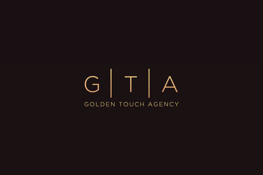 Logo Design by Vortex for Golden Touch Agency  | Design #6604572