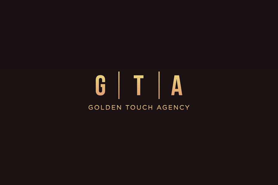 Logo Design by Vortex for Golden Touch Agency  | Design #6605954