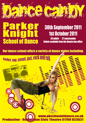 Poster Design by Cláudia Polónia for Parker Knight School of Dance | Design: #349445