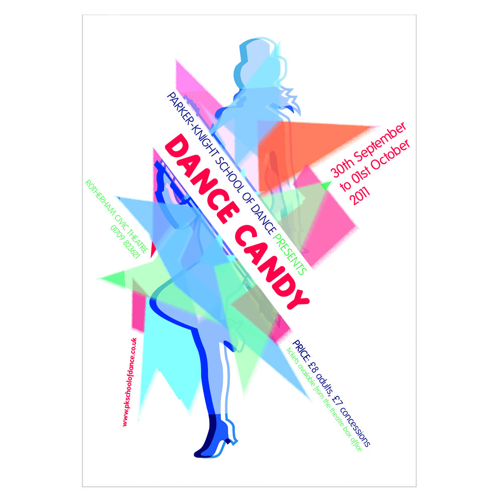 Poster-Design von cherry für Parker Knight School of Dance | Design #352945