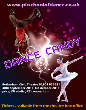 Poster Design by Parul for Parker Knight School of Dance | Design: #350107