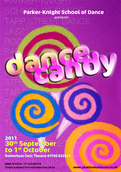 Poster Design by Kadus Design for Parker Knight School of Dance | Design #351170