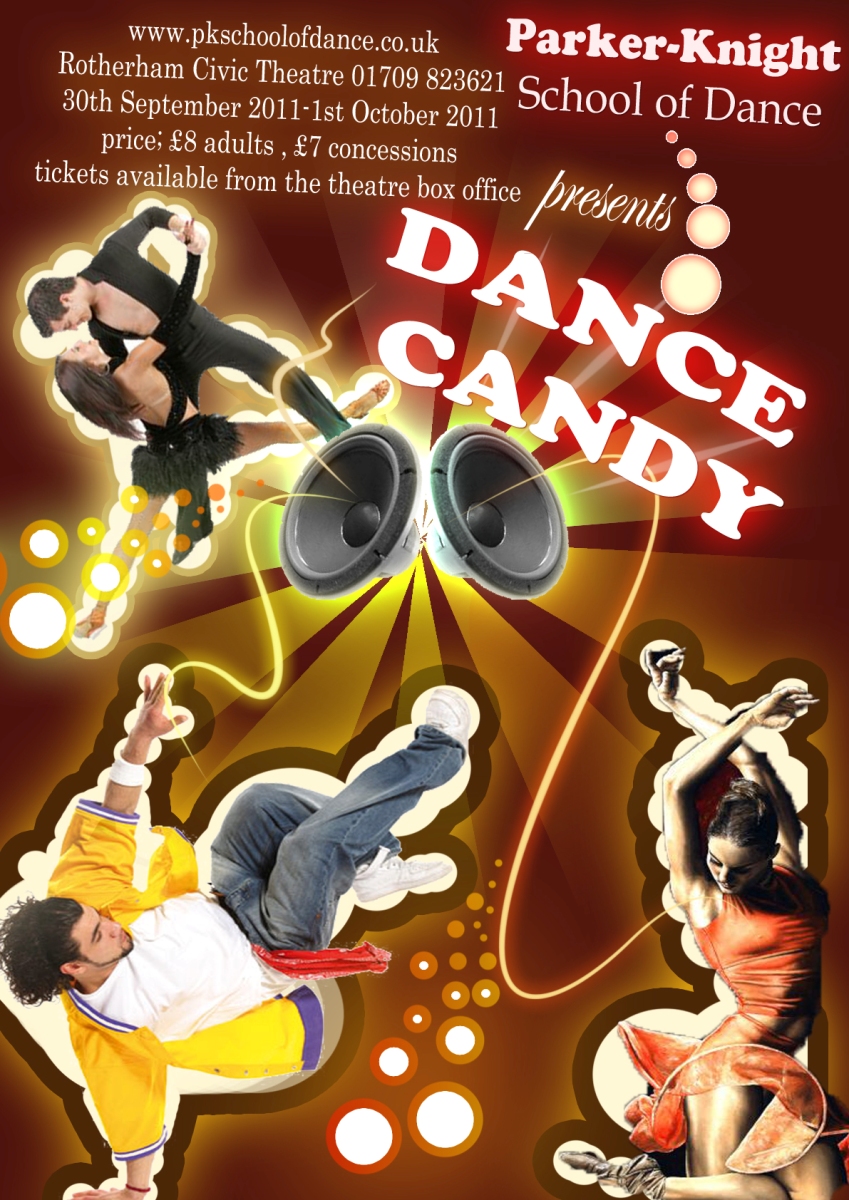 Poster Design by DesigNart for Parker Knight School of Dance | Design #349126