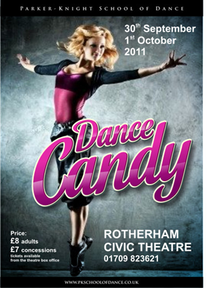 Poster Design by Atvento Graphics for Parker Knight School of Dance | Design: #348437