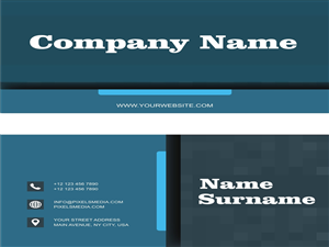 Business Card Design by Nikolic94