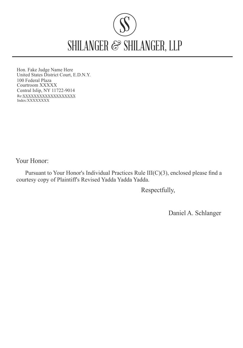 Briefkopf-Design von annasmoke für Schlanger & Schlanger LLP | Design #6616061