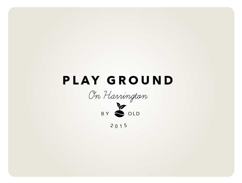 Logo Design by wonderland for Play Ground On Harrington | Design #6615988