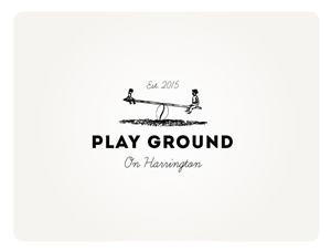 Logo Design by wonderland for Play Ground On Harrington | Design: #6624554
