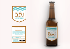 Etikett-Design von morell.eszter für Blue Spike Beverages | Design #6692444