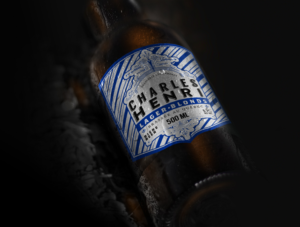 Diseño de Etiqueta por wisdomalchemy para Blue Spike Beverages | Diseño: #6712135