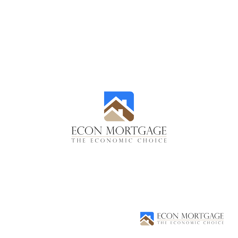 Logo Design by REDcrackers.com for Econ Mortgage | Design #6599040