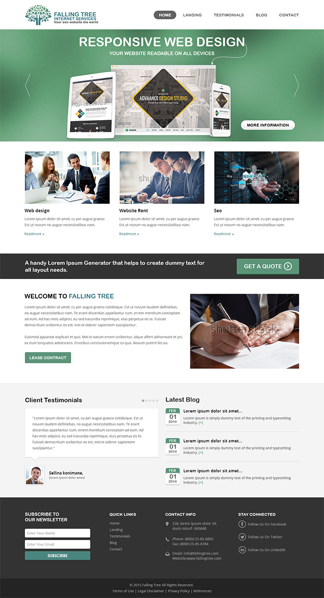 Web Design by RupalTechno for this project | Design #6632137