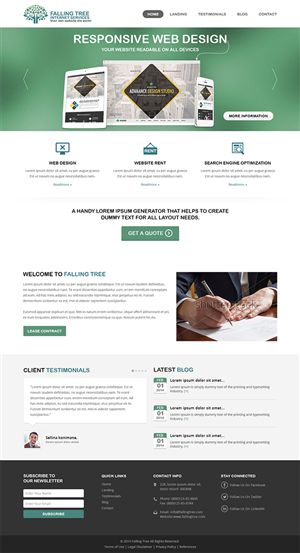 Web-Design von RupalTechno für dieses Projekt | Design: #6637596
