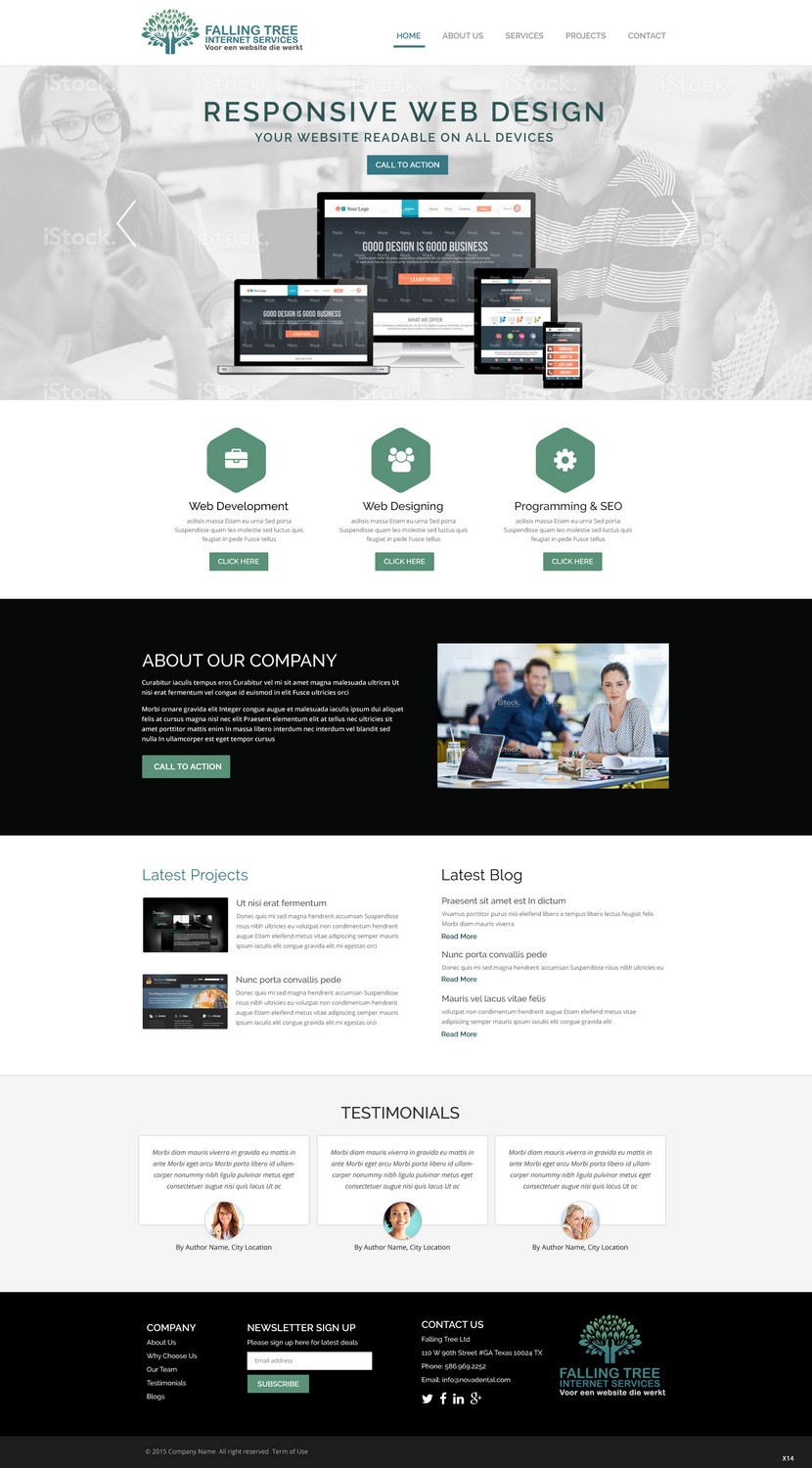 Web Design by pb for this project | Design #6641980