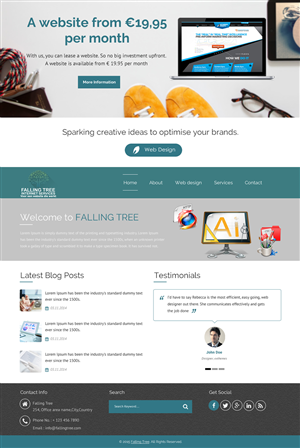 Web-Design von rightway für dieses Projekt | Design: #6641150